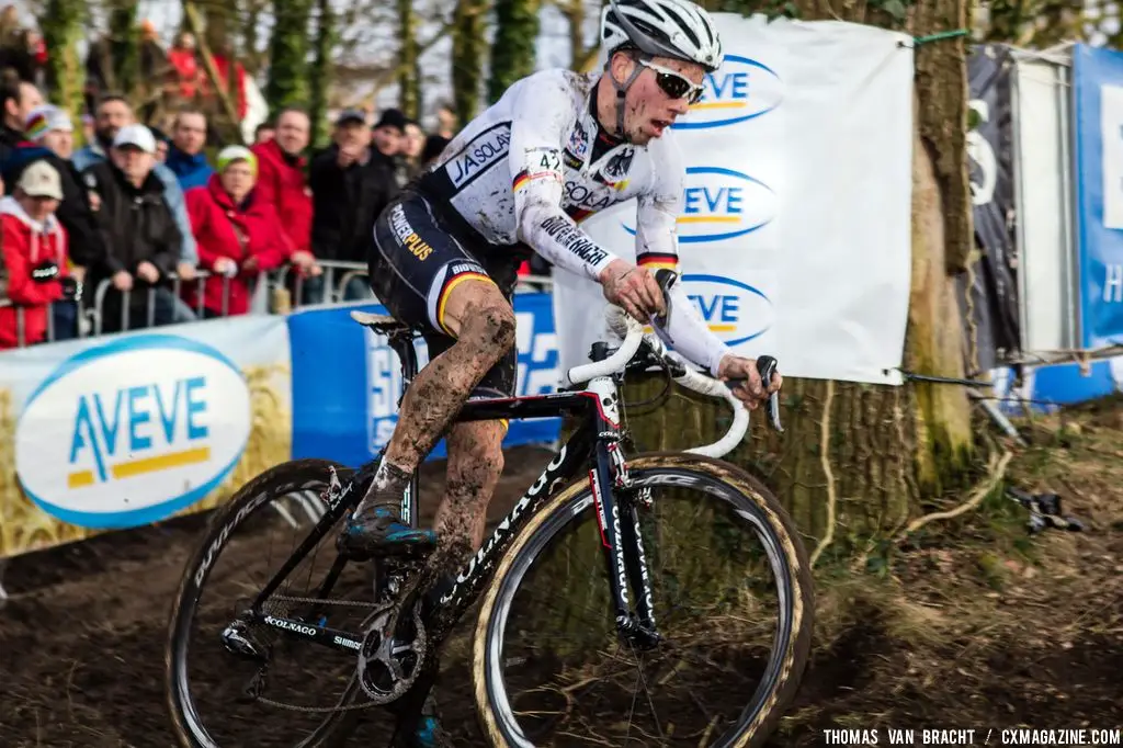 Phhilipp Walseleben at the UCI World Championships of Cyclocross. © Thomas Van Bracht