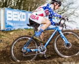 Allen Krughoff at the UCI World Championships of Cyclocross. © Thomas Van Bracht