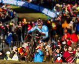 Canadian racer at U23 UCI Cyclocross World Championships 2014. © Thomas Van Bracht