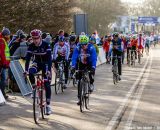 Heading to the start straight at U23 UCI Cyclocross World Championships 2014. © Thomas Van Bracht