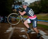 Brian Dunlap sprints up the steps © Danny Munson/DMunsonPhoto.com