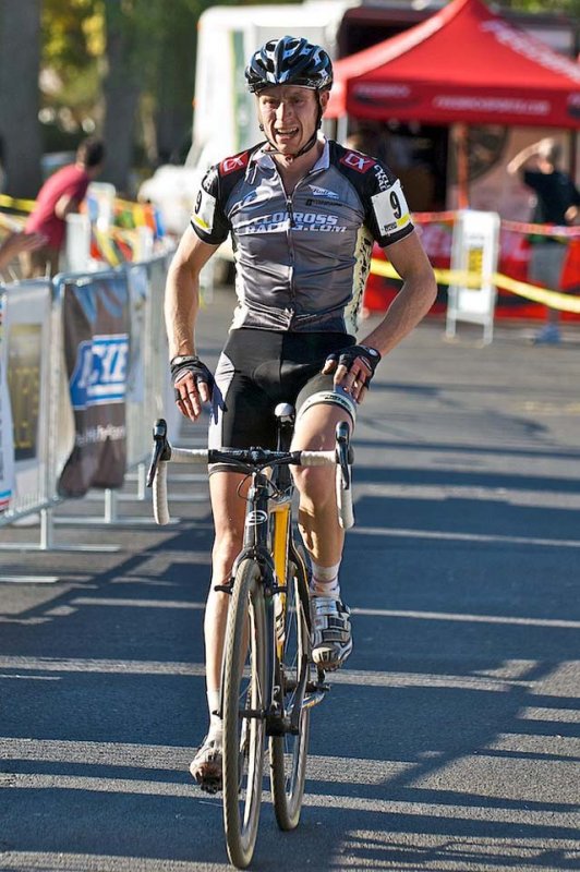 Tristan Schouten rode solo to third place © 2010 Jeffrey B. Jakucyk