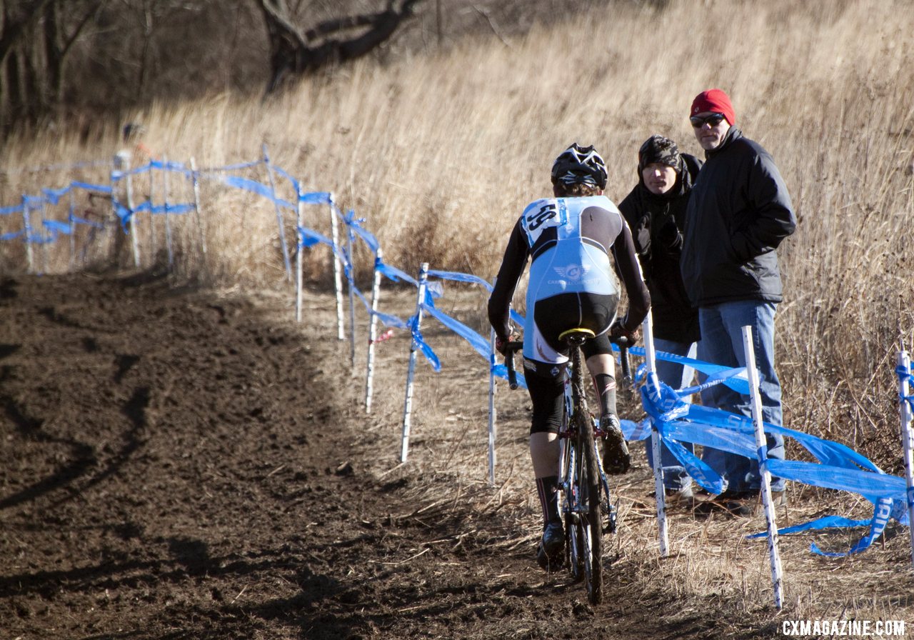 Junior men's 17-18 race, 2012 Cyclocross National Championships. © Cyclocross Magazine