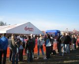 Budweiser beer tent a popular spot