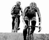 Jeremy Powers and teammate Tim Johnson rode aggressively on the fast course. ? Joe Sales