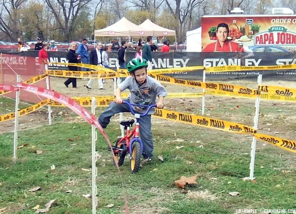 Boy shows how to remount. © J.D. Kimple