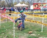 Boy shows how to remount. © J.D. Kimple