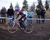 McDonald struggles to catch on. © Cyclocross Magazine