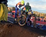 Craig works to make a separation on the field. © Cyclocross Magazine