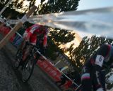 Rapha and Cal-Giant work to stay in the lead group. © Cyclocross Magazine