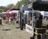 Companies that had tents set up at the venue included Stanley, SRAM, Specialized, Cannondale Cyclocrossworld, Kona, Focus, and a few more. © Amy Dykema