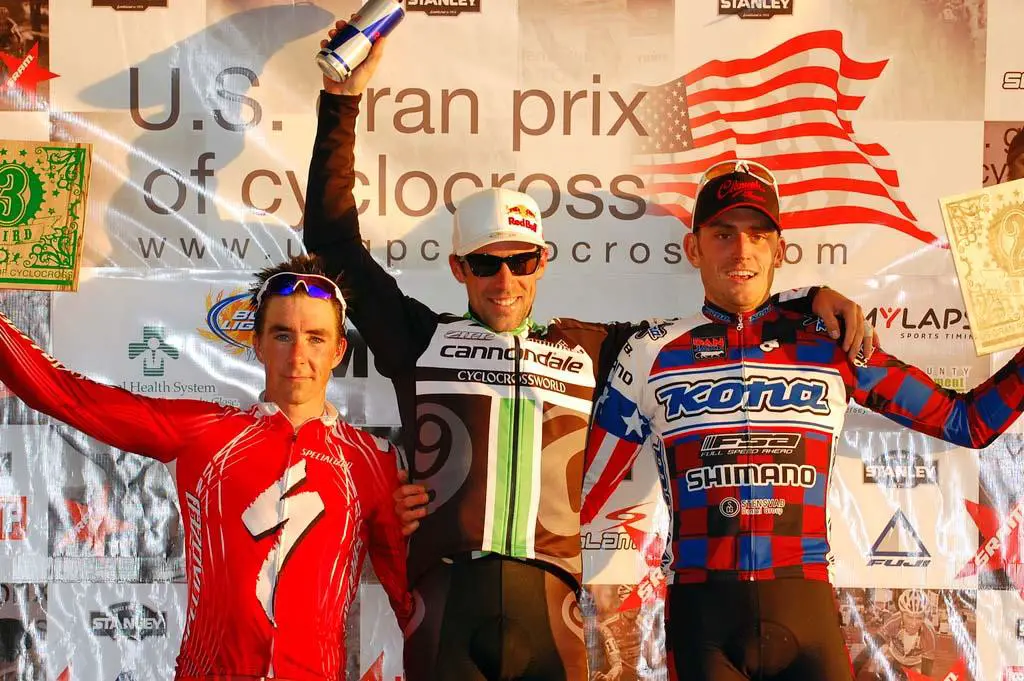 Men\'s Elite podium, Mercer Day 2 ? Tom Olesnevich