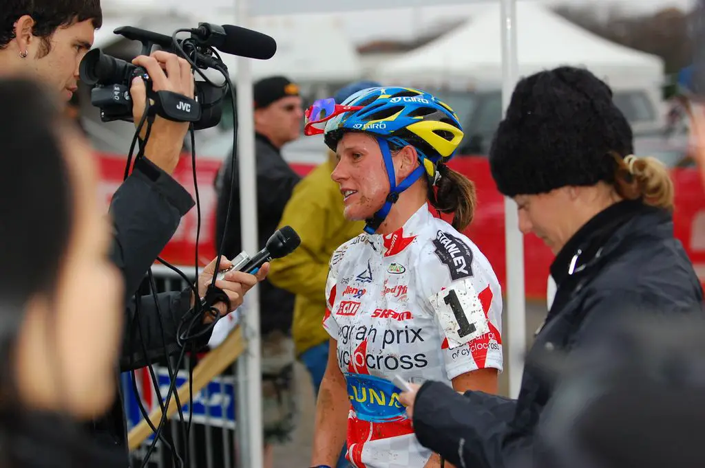 Nash talks about her win. ? Tom Olesnevich