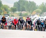 The Elite Men charge for the hole-shot on Day 1 of the USGP Fort Collins. © VeloVivid Cycling Photography