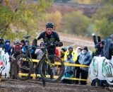 Ryan Trebon (LTS) has no problem with the run-up.© VeloVivid Cycling Photography
