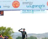 Ryan Trebon (LTS/Felt) enjoying his win on Day 1 of the USGP Fort Collins. © VeloVivid Cycling Photography