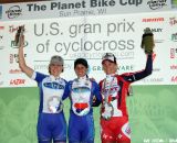 Katerina Nash and Georgia Gould took first and second for Luna, followed by Merdith Miller (Cal Giant) © Amy Dykema