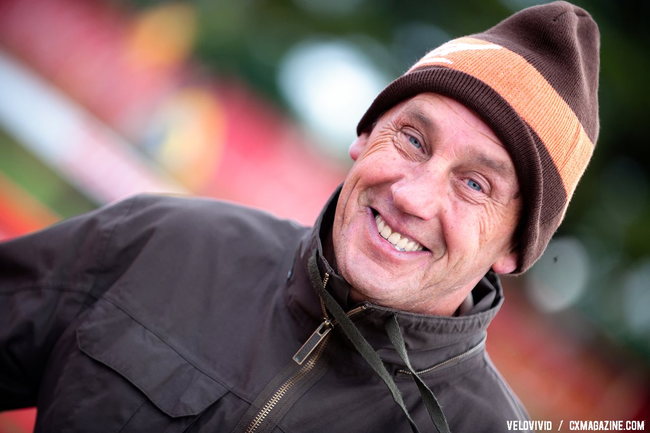 The legendary Danny De Bie, now Telenet Fidea team manager. 2011 USGP Planet Bike Cup Day 1. © VeloVivid Cycling Photography