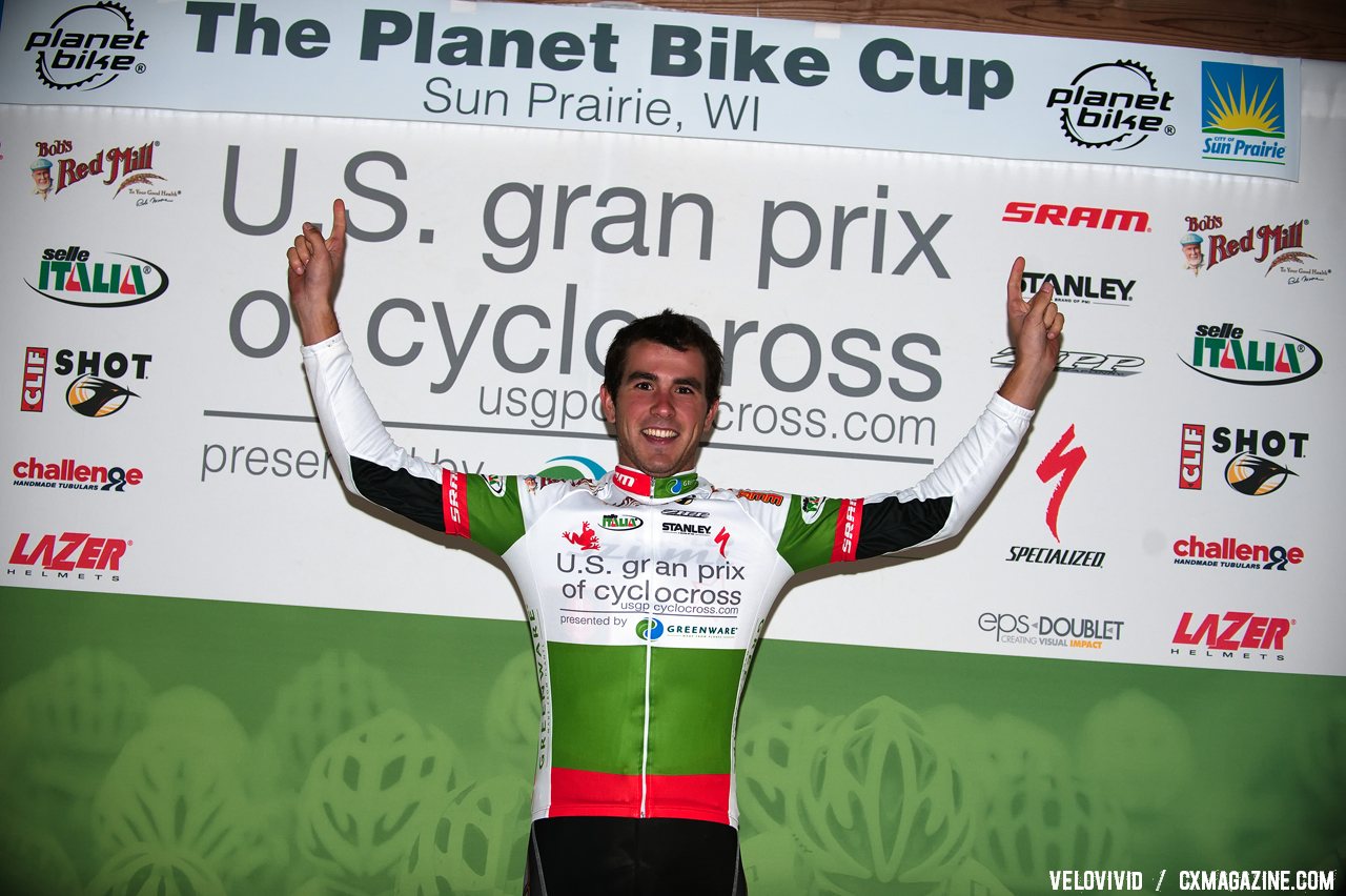 U23 Leader, Yannick Eckmann. 2011 USGP Planet Bike Cup Day 1. © VeloVivid Cycling Photography