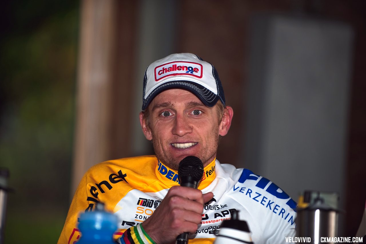 Wellens reflected upon his second place finish at the 2011 USGP Planet Bike Cup Day 1. © VeloVivid Cycling Photography