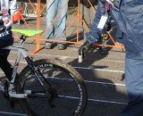 UCI officials had the tire calipers in action  © Josh Liberles