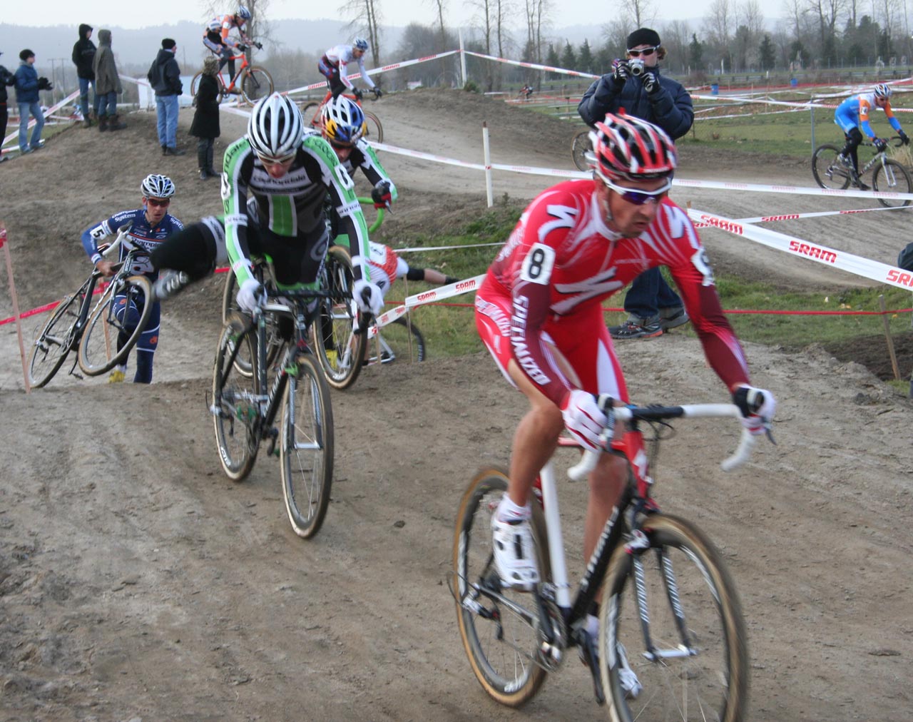 Todd Wells leads through the whoops ? Josh Liberles