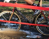 Trebon finds some mud © Dave Roth