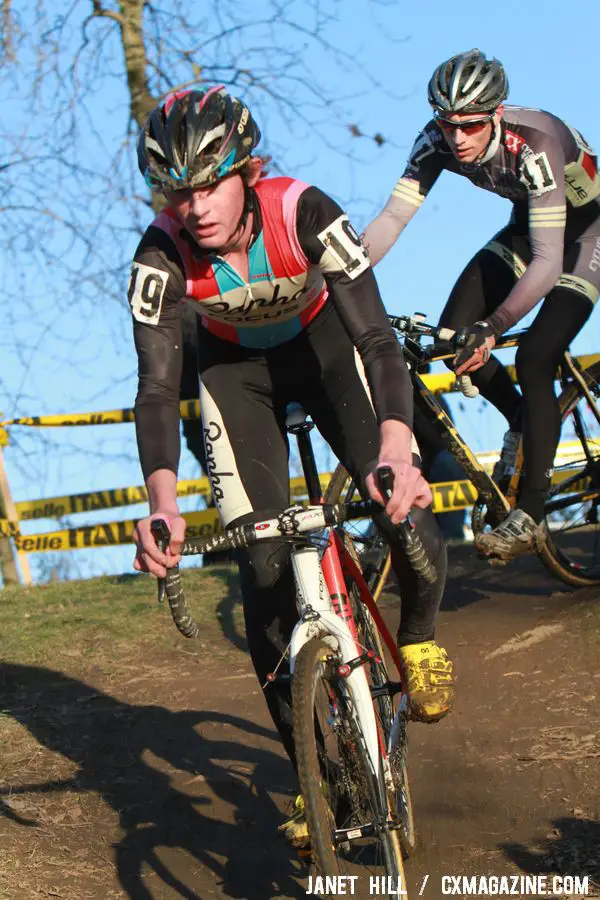 Zach McDonald had a strong ride and would eventually finish 11th © Janet Hill