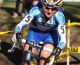 Amy Dombroski rode a strong race to claim third © Janet Hill