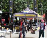 WD-40 offered free bike washes and samples from their new WD-40 Bike line, in addition to being a major sponsor of the series. © Amy Dykema