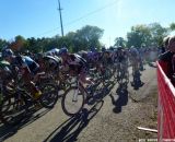 The men battle for the holeshot at USGP Sun Prairie Day 2. © Cyclocross Magazine