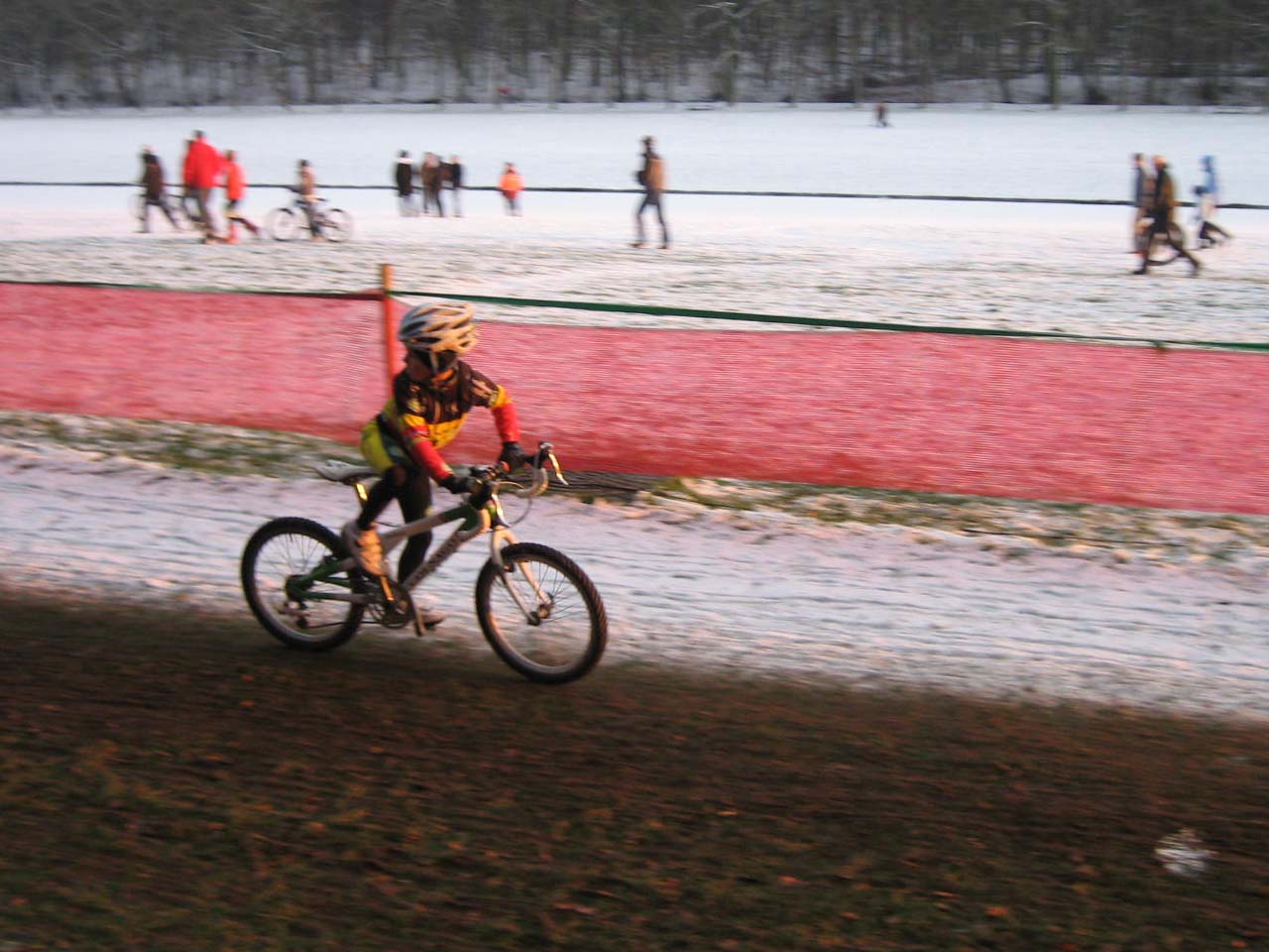 Thibau giving the other kids the look in Tervuren ? Christine Vardaros