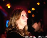 Lousiville based Rogue Racing Project member Sherri Thompson listening to Cincy3 Single Speed Cyclocross winner Craig Etheridge (Raleigh). © VeloVivid Photography