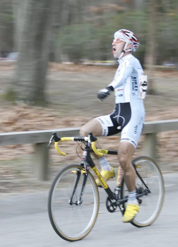 Adam Myerson was pretty pleased with his result. ©Peter Ozolins Photography