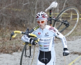 Myerson (Cycle-Smart) running the beach. ©Peter Ozolins Photography