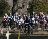 The Women get underway.