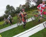 The Cat 3 men on the barriers. by Paul Weiss       