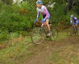 Kevin Hines (Corner Cycle) climbs the mud. by Paul Weiss     