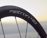 Vision Tech's Metron 40 carbon tubular wheels are built by hand and put a premium on aerodynamics. © Cyclocross Magazine