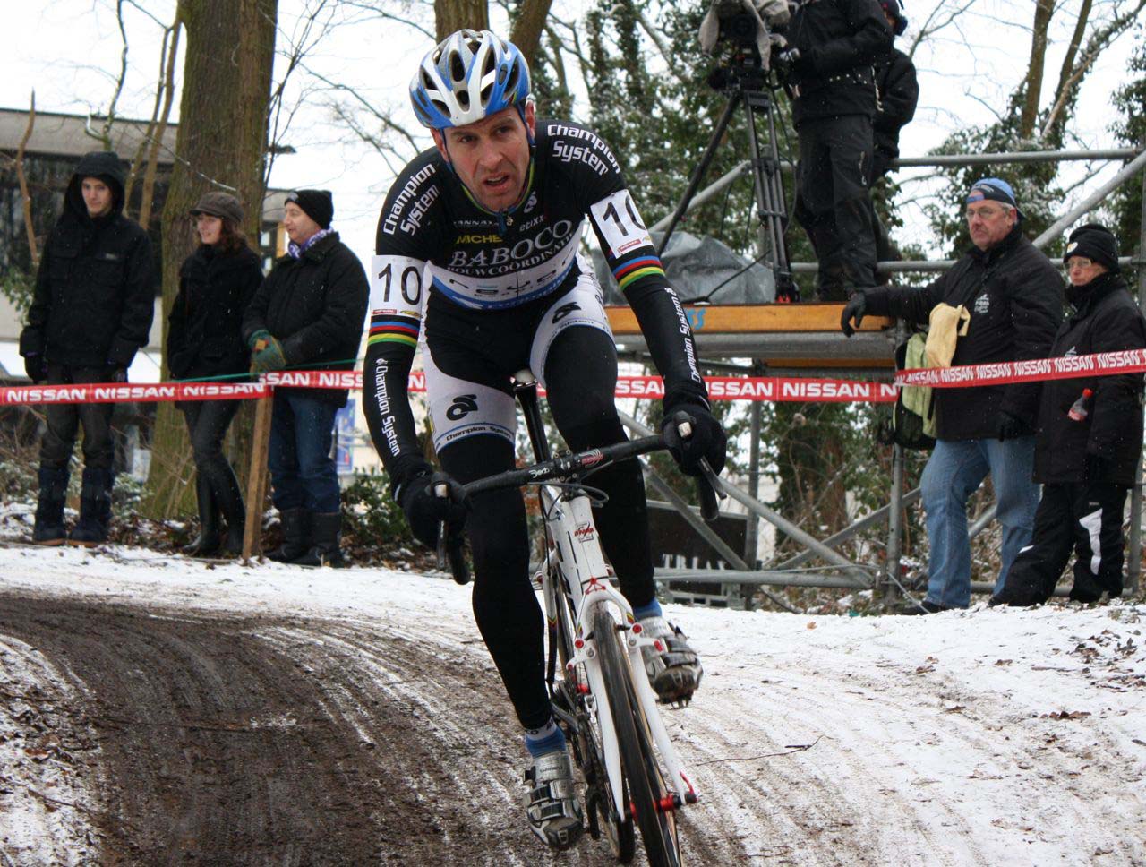 Erwin Vervecken was popular with the crowd but didn\'t finish. ? Dan Seaton