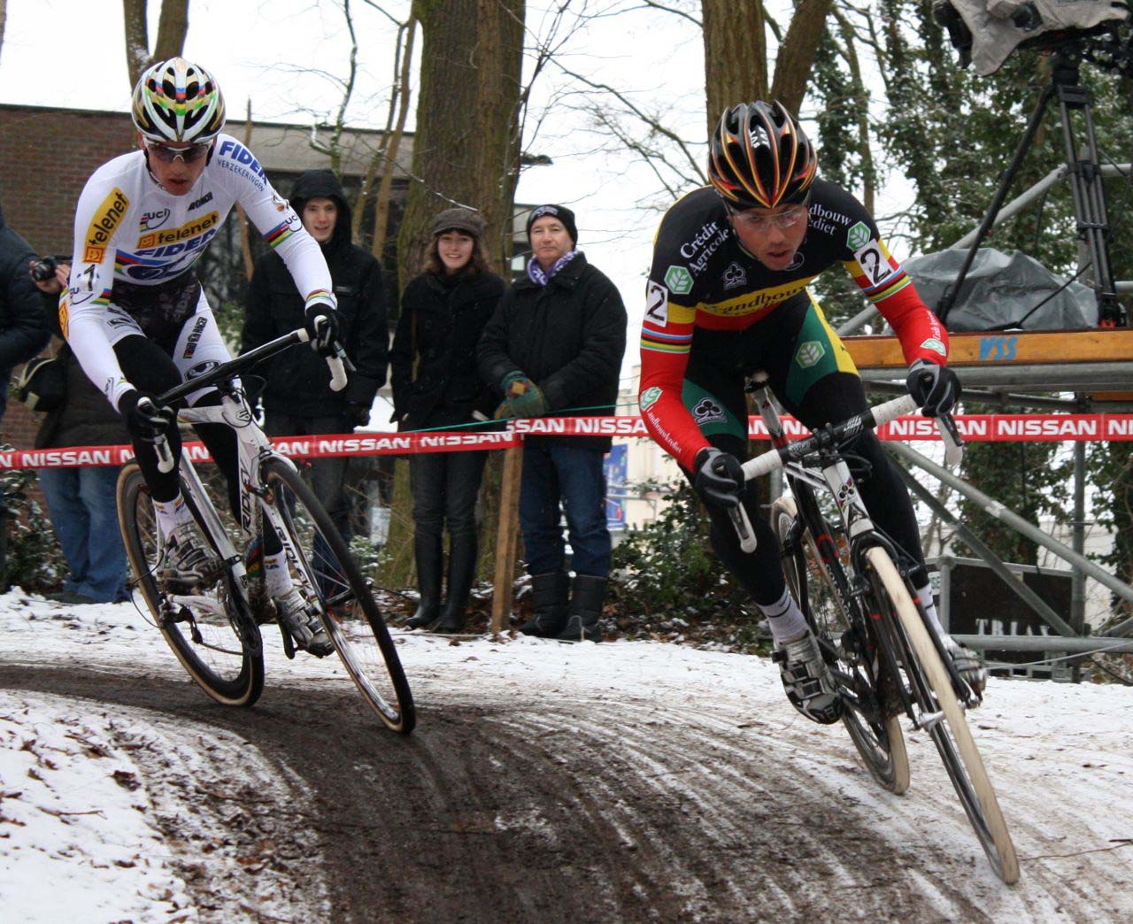 Nys and Stybar early in the race. ? Dan Seaton