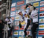 Simunek congratulates his countryman Stybar. ? Dan Seaton