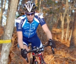 Valentin Scherz rides to a strong fifth place at the Whitmore&#039;s Landscaping Super Cross Cup.  ?Tom Olesnevich