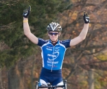 Valentin Scherz takes the elite men&#039;s win at Fair Hill. ? dennisbike.com