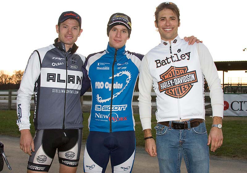 Wittwer, Scherz and DeWald took top honors for the elite men. ? dennisbike.com