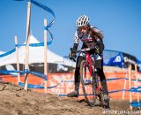 Katie Clouse in the Women's 13-14 USA Cycling National Championship race. © Matt Lasala