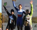 The Women’s Podium (L to R): Van Gilder, Nash, Annis © Natalia Boltukhova | Pedal Power Photography | 2011