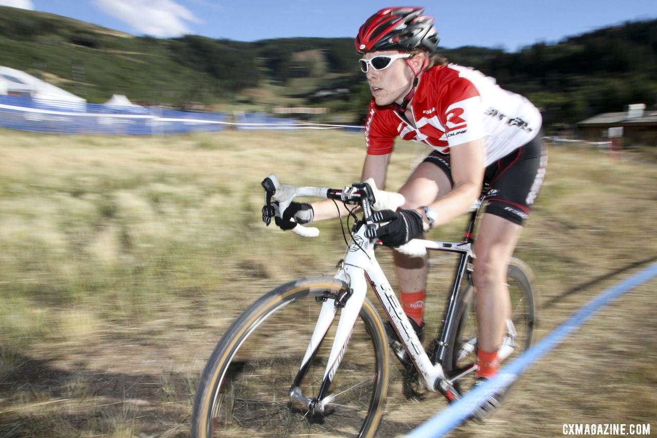 Kari Studley. Women\'s 2012 Raleigh Midsummer Night Cyclocross Race. @Cyclocross Magazine