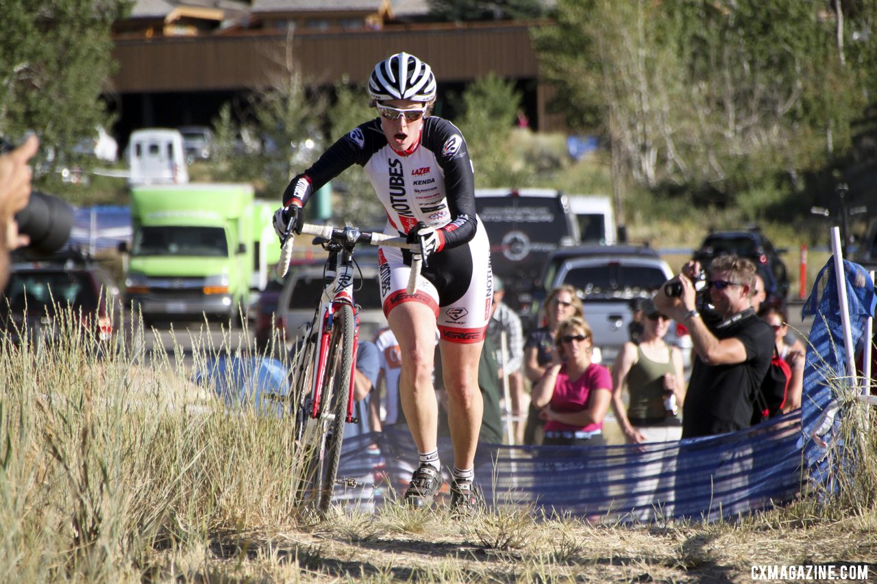 The course had little protection from the sun, so luckily it took place much later in the day. 2012 Raleigh Midsummer Night Cyclocross Race. @Cyclocross Magazine