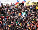 Crowds estimated at over 30,000 filled up the town of Hoogerheide for the 2009 Cyclocross Wolrd Championships.